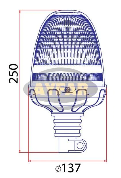 518 Аварийна лампа – LED / TR 518-6